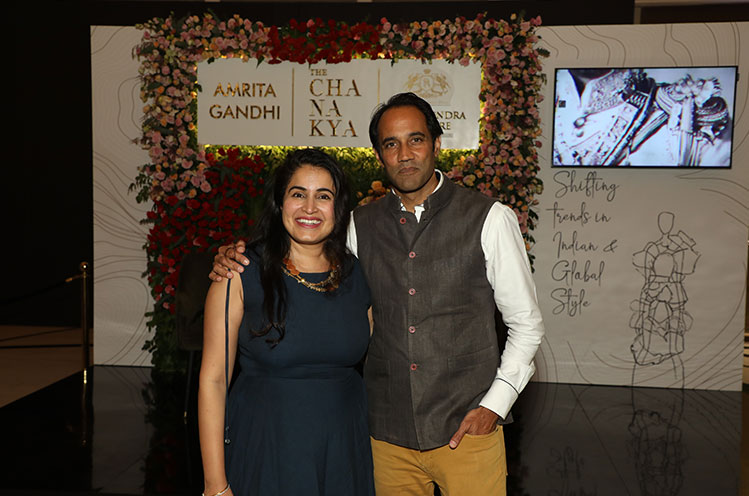 A Royal Tête-à-Tête between Amrita Gandhi and Raghavendra Rathore