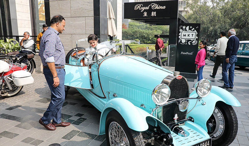 The Chanakya Exclusive Vintage Car Showcase