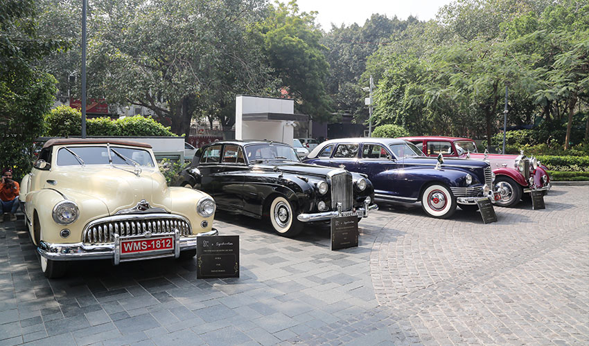 The Chanakya Exclusive Vintage Car Showcase