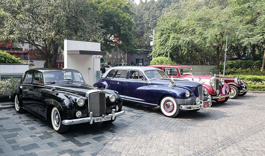 The Chanakya Exclusive Vintage Car Showcase