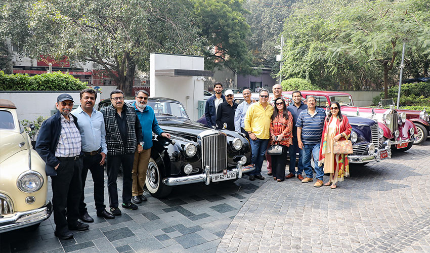The Chanakya Exclusive Vintage Car Showcase
