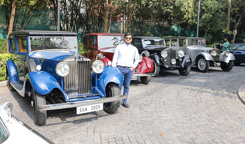 The Chanakya Exclusive Vintage Car Showcase