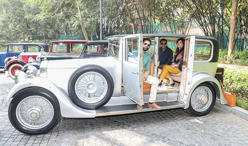 The Chanakya Exclusive Vintage Car Showcase
